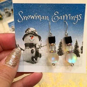 Snowman ☃️ Earrings